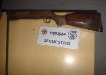 Las Toscas: Tenencia indebida de arma de fuego: Menor de 17 años sufrió lesiones