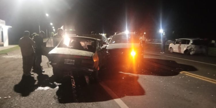 El Sombrerito: Accidente de Tránsito en Ruta Nacional Nro. 11: Cuatro Heridos.