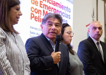 Provincia realizó una capacitación de gerenciamiento de emergencias con materiales peligrosos.