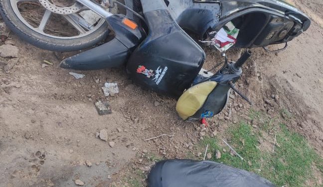 Accidente de Tránsito en Villa Ocampo: Colisión entre Automóvil y Motocicleta.