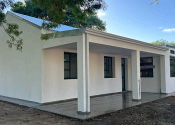 VILLA OCAMPO: SE COMPLETARON LAS TRES AULAS GESTIONADAS DEL PROGRAMA PROVINCIAL “1000 AULAS”