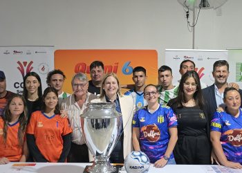 La Copa Santa Fe se presentó en Gálvez: “Queremos que la provincia sea la capital deportiva de Argentina”.