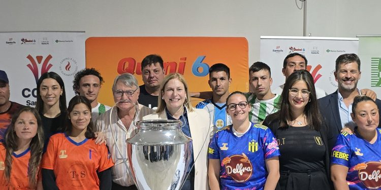 La Copa Santa Fe se presentó en Gálvez: “Queremos que la provincia sea la capital deportiva de Argentina”.