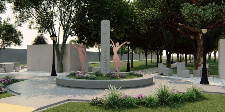 VILLA OCAMPO: PRESENTACIÓN DEL PASEO DE LA MUJER