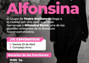 VILLA OCAMPO: PRESENTACIÓN DE LA OBRA TEATRAL “ALFONSINA”