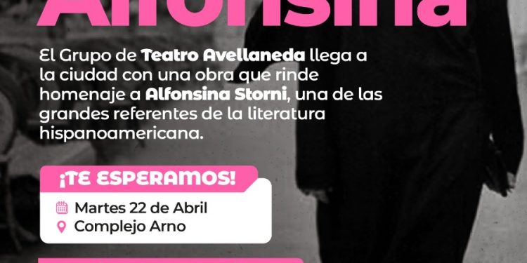 VILLA OCAMPO: PRESENTACIÓN DE LA OBRA TEATRAL “ALFONSINA”