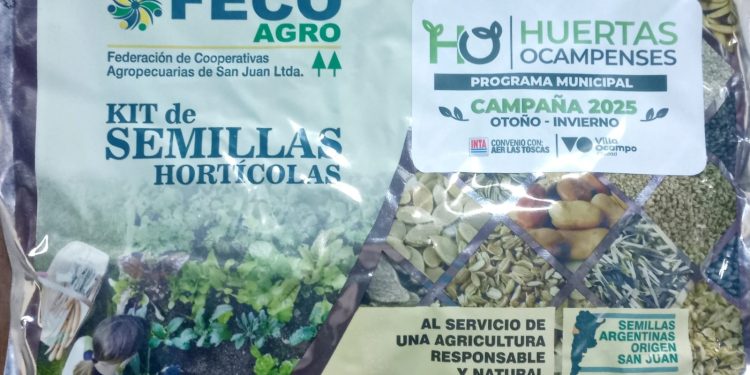 VILLA OCAMPO: ENTREGA DE SEMILLAS DEL PROGRAMA “HUERTAS OCAMPENSES”.