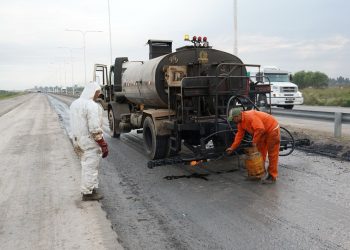 Avanza a buen ritmo la obra del tercer carril de la autopista Rosario-Santa Fe.