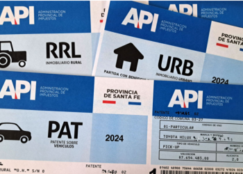 La API recuerda el vencimiento del Inmobiliario Urbano y Patente Automotor.