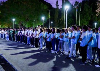 VILLA OCAMPO: ALUMNOS DE 3º AÑO PROMETIERON LEALTAD A LA CONSTITUCIÓN NACIONAL.