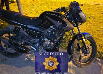 “Motocicleta con Pedido de Secuestro es Encontrada en Malabrigo”.