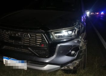“Accidente de Tránsito en Ruta Nacional N° 11 en El Sombrerito”.