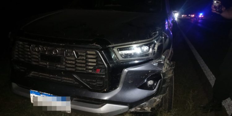 “Accidente de Tránsito en Ruta Nacional N° 11 en El Sombrerito”.