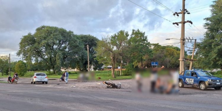 “Accidente de Tránsito en Ruta Nacional 11 en Las Toscas”.