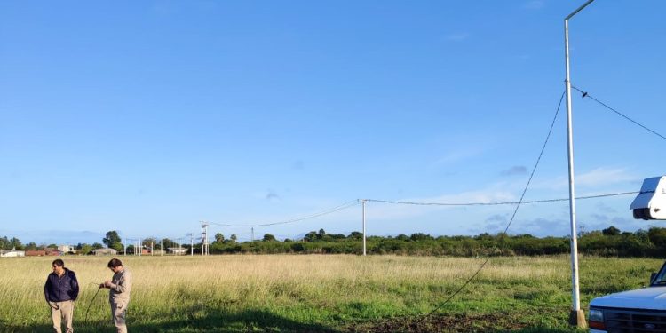 VILLA OCAMPO: MILLONARIO ROBO DE CABLES DEL ALUMBRADO PÚBLICO .