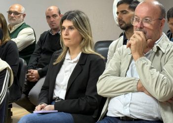 Mancini acompañó la firma del convenio para fortalecer GIRSU en el norte.