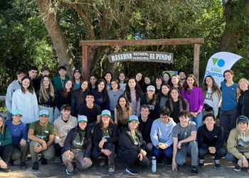 VILLA OCAMPO: ESTUDIANTES UNIVERSITARIOS VISITARON LA RESERVA NATURAL MUNICIPAL “EL PINDÓ”.