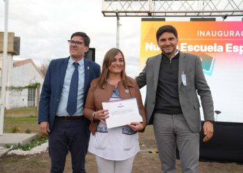En Arequito, Pullaro inauguró el edificio de la Escuela de Educación Especial N° 2122.