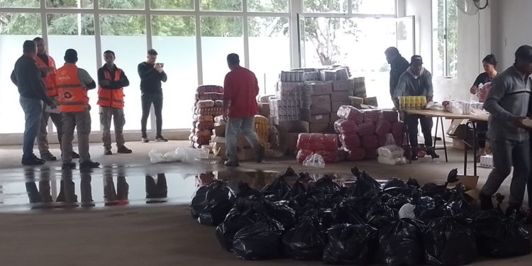 Vera: Provincia despliega un amplio operativo para atender las consecuencias del temporal.