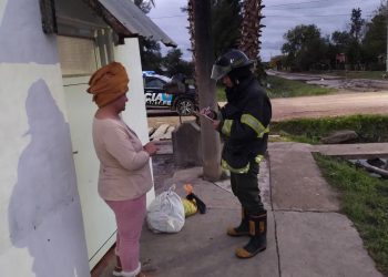 Vera: Provincia asistió a los evacuados durante la noche, mientras el 90% de la ciudad ya se recuperó del temporal.