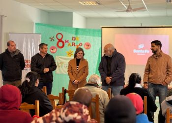 Mancini participó de una capacitación sobre la Ley del Árbol en Las Toscas.