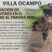 Villa Ocampo: reparan socavones en el camino al Paraná Miní.