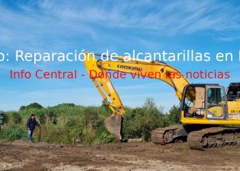 Villa Ocampo: Reparación de alcantarillas en Isleta Centro.