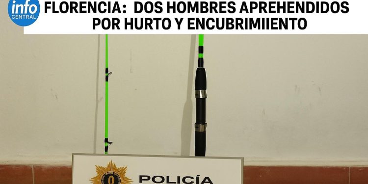 FLORENCIA: DOS HOMBRES APREHENDIDOS POR HURTO Y ENCUBRIMIENTO.