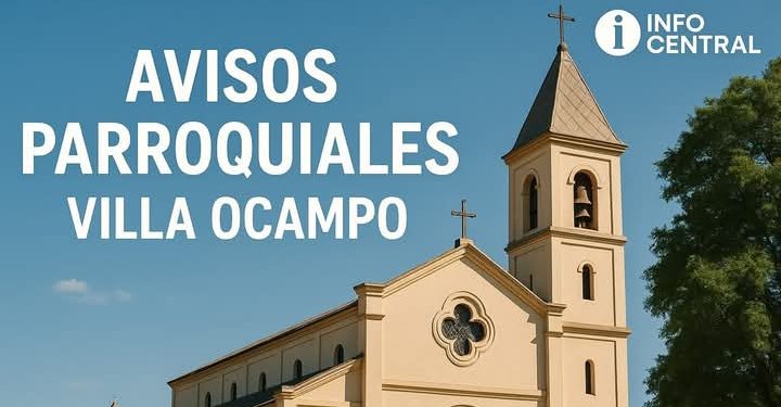 AVISOS PARROQUIALES Parroquia “Inmaculada Concepción” – VILLA OCAMPO