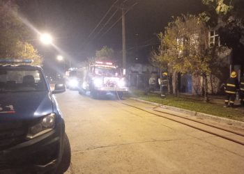 Las Toscas: Principio de incendio en una vivienda por un cortocircuito.