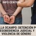 VILLA OCAMPO: Detención por Desobediencia Judicial y Violencia de Género.