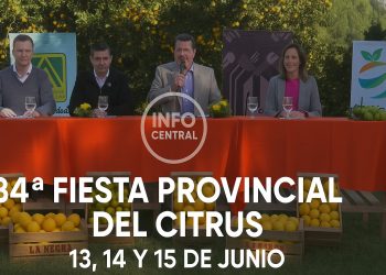 “Malabrigo celebra su identidad productiva con la 34ª Fiesta Provincial del Citrus, del 13 al 15 de junio”.