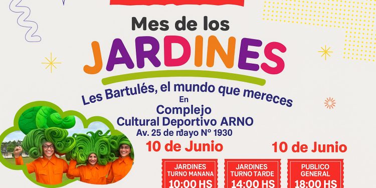 “Les Bartulés” llega a Villa Ocampo con un show infantil para toda la familia.