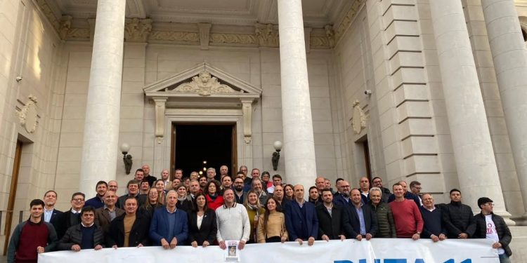 Dionisio Scarpin: “Logramos que la ruta 11 esté en la agenda del gobierno nacional”.