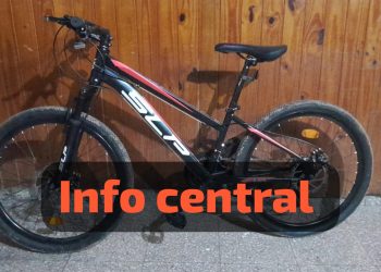 RECUPERAN BICICLETA ROBADA Y APREHENDEN AL SUPUESTO AUTOR EN VILLA OCAMPO.