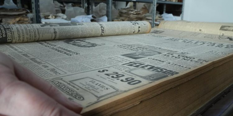 El Archivo Provincial de la Memoria recibirá 200 tomos del Diario La Tribuna.