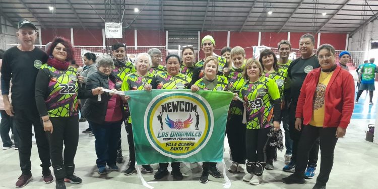 Villa Ocampo: PARTICIPACIÓN EN UN ENCUENTRO NEWCONERO.