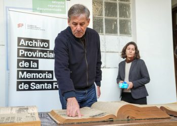 Provincia incorporó 200 tomos del Diario La Tribuna al Archivo de la Memoria.