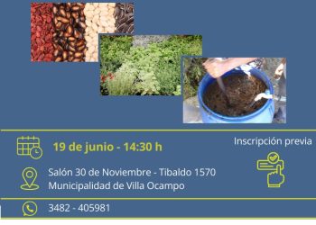 JORNADA DE CAPACITACIÓN DEL INTA EN VILLA OCAMPO.