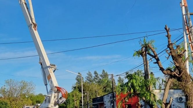 VILLA OCAMPO: INAUGURACIÓN DE 900 METROS DE ILUMINACIÓN ESPECIAL.