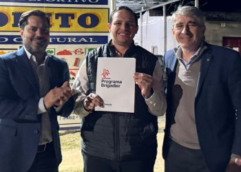 VILLA OCAMPO: SE INAUGURARON 900 METROS DE ILUMINACIÓN ESPECIAL.