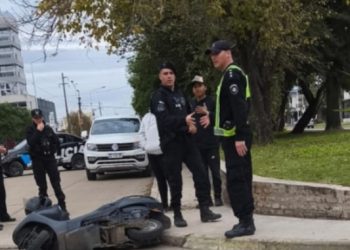 VILLA OCAMPO: Accidente de tránsito en Bv. Obligado y calle Beltrán.