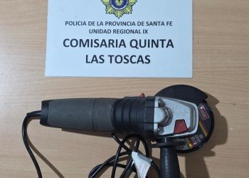 LAS TOSCAS – Denuncia por hurto y recuperación de herramienta sustraída.