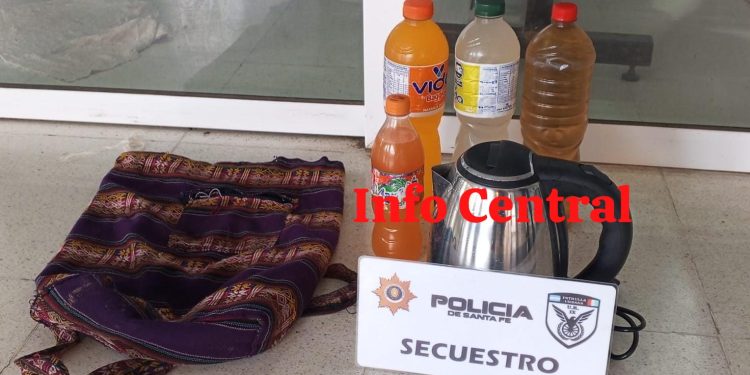 LAS TOSCAS: UNA MUJER FUE APREHENDIDA CON ELEMENTOS DE DUDOSA PROCEDENCIA.