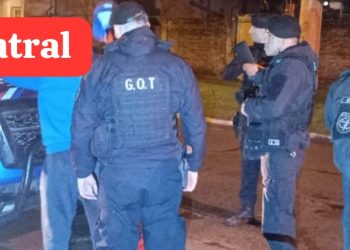 Operativo de saturación en Las Toscas: varios aprehendidos y elementos secuestrados.