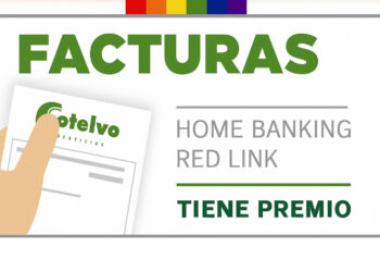 VILLA OCAMPO: COTELVO: PAGAR LAS FACTURAS A TRAVÉS DE RED LINK TIENE PREMIO.