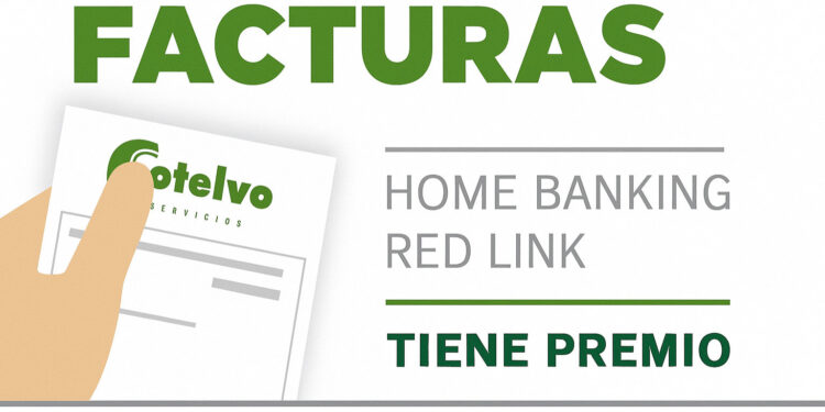 VILLA OCAMPO: COTELVO: PAGAR LAS FACTURAS A TRAVÉS DE RED LINK TIENE PREMIO.