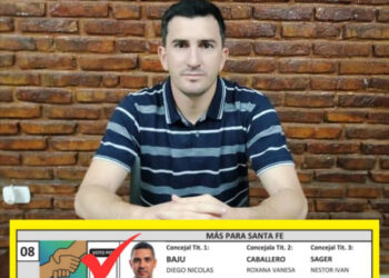 “Sin oposición no hay control: el mensaje de Volkart en apoyo a Bajú”.