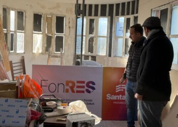 VILLA OCAMPO: SE REFACCIONA LA SEDE DEL SIES 107.