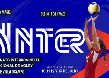 Lanzamiento oficial del 34° Campeonato Interprovincial y 27° Internacional de Vóley.